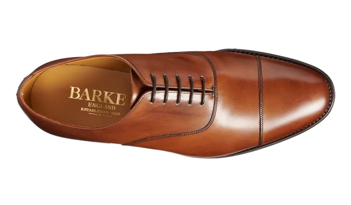 Chigwell 8211 Walnut Calf Mens Barker Shoes Oxfords