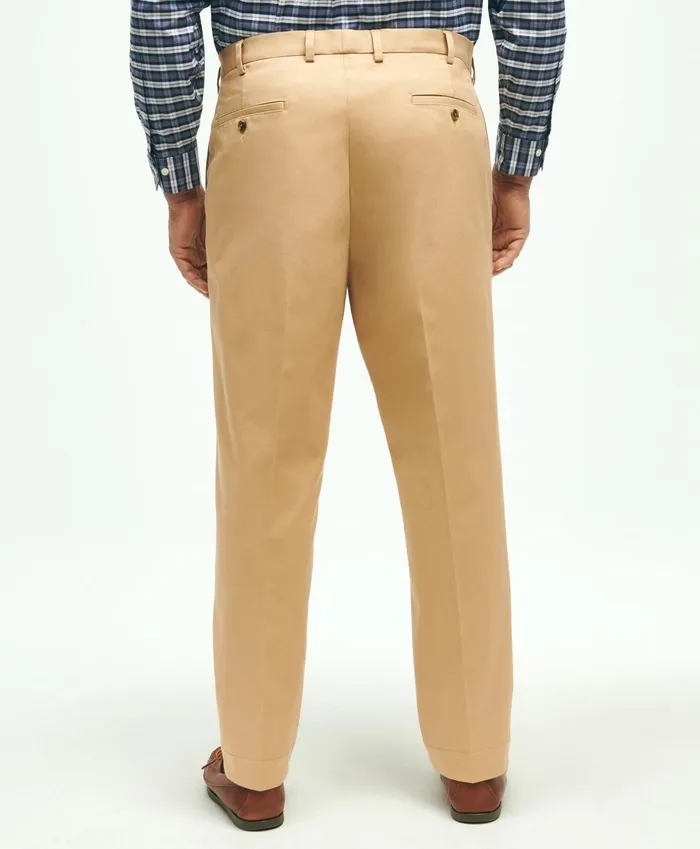 Chinos andamp Casual Pants Men Brooks Brothers Big andamp Tall Stretch Advantage Chino Pants British Tan