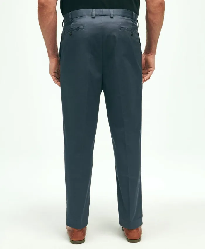 Chinos andamp Casual Pants Men Brooks Brothers Big andamp Tall Stretch Advantage Chino Pants Navy
