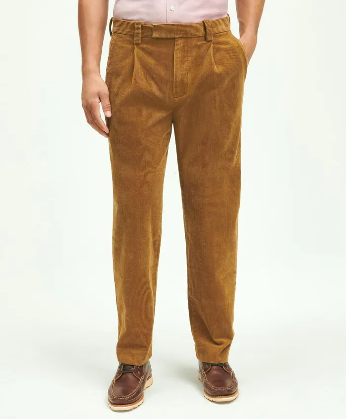 Chinos andamp Casual Pants Men Brooks Brothers Elliot Fit Cotton WideWale Corduroy Pants Medium Brown Chinos andamp Casual Pants Men Brooks Brothers Elliot Fit Cotton WideWale Corduroy Pants Medium Brown