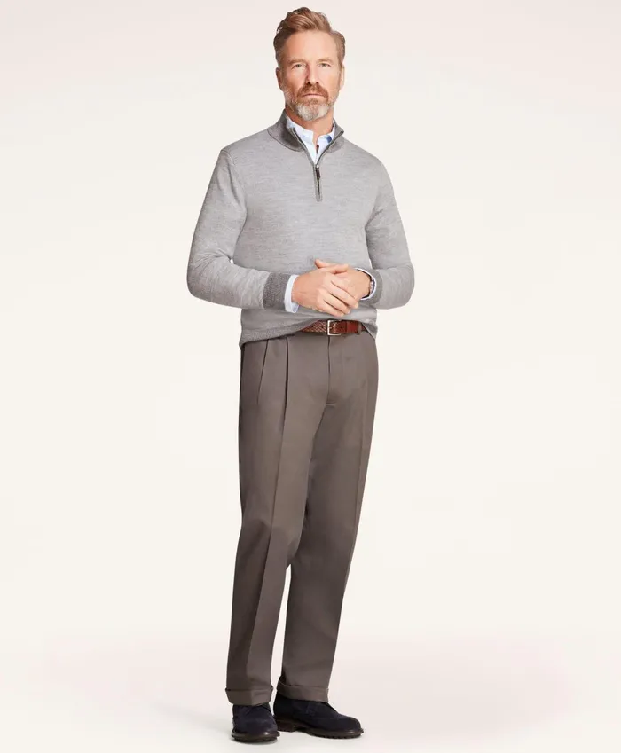 Chinos andamp Casual Pants Men Brooks Brothers Elliot Fit Stretch Advantage Chino Pants Grey