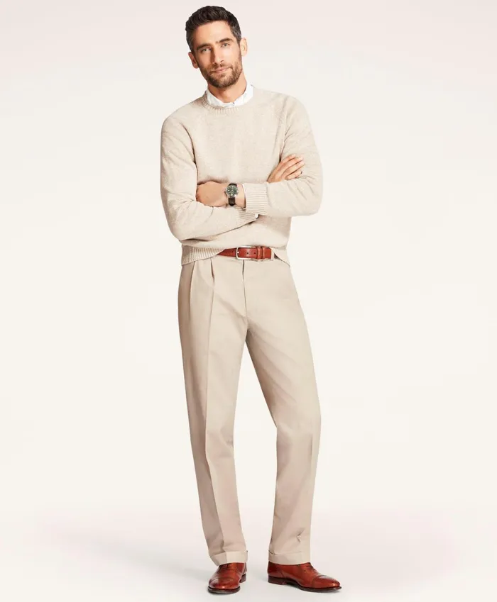 Chinos andamp Casual Pants Men Brooks Brothers Elliot Fit Stretch Advantage Chino Pants Khaki