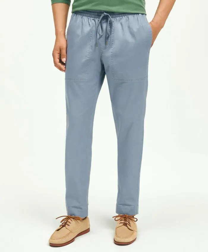 Chinos andamp Casual Pants Men Brooks Brothers Friday Drawstring Chino Pants Light Blue Chinos andamp Casual Pants Men Brooks Brothers Friday Drawstring Chino Pants Light Blue