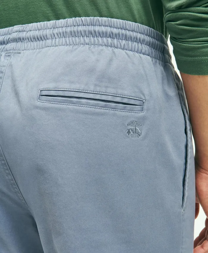 Chinos andamp Casual Pants Men Brooks Brothers Friday Drawstring Chino Pants Light Blue