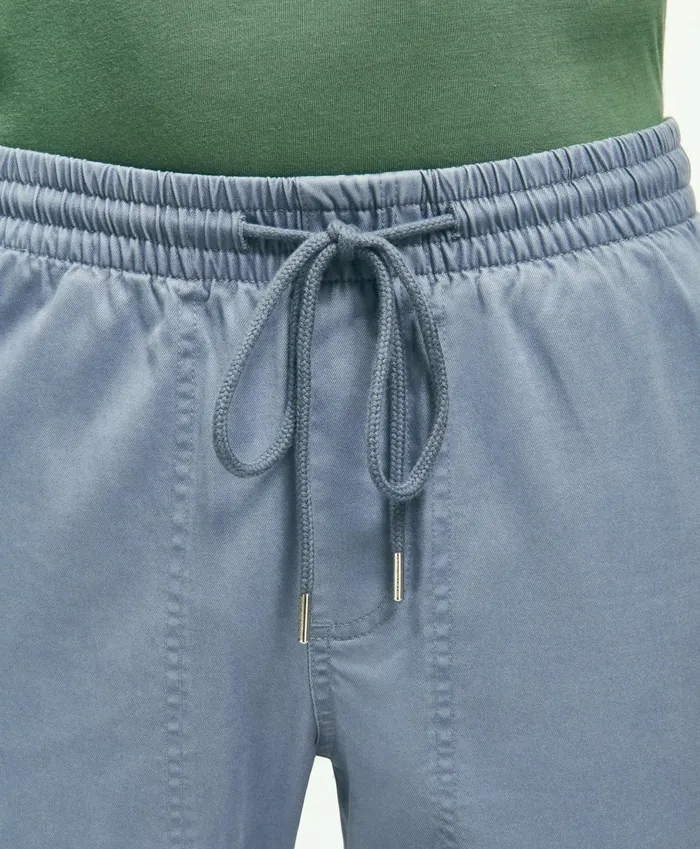 Chinos andamp Casual Pants Men Brooks Brothers Friday Drawstring Chino Pants Light Blue