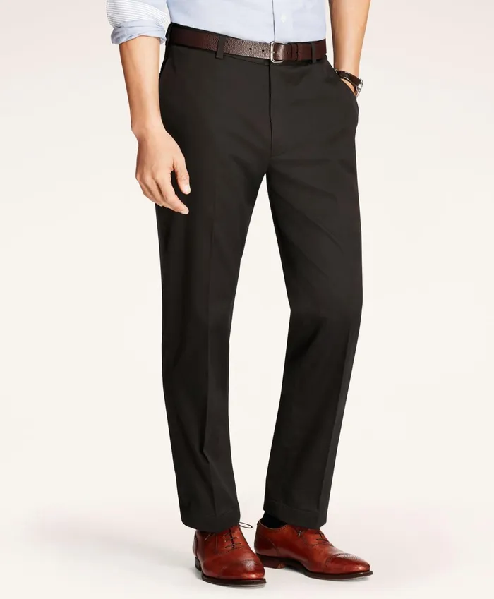 Chinos andamp Casual Pants Men Brooks Brothers Regular Fit Stretch Cotton Advantage Chino Pants Black Chinos andamp Casual Pants Men Brooks Brothers Regular Fit Stretch Cotton Advantage Chino Pants Black