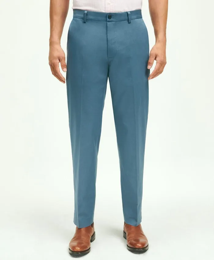 Chinos andamp Casual Pants Men Brooks Brothers Slim Fit Stretch Cotton Advantage Chino Pants Blue Chinos andamp Casual Pants Men Brooks Brothers Slim Fit Stretch Cotton Advantage Chino Pants Blue