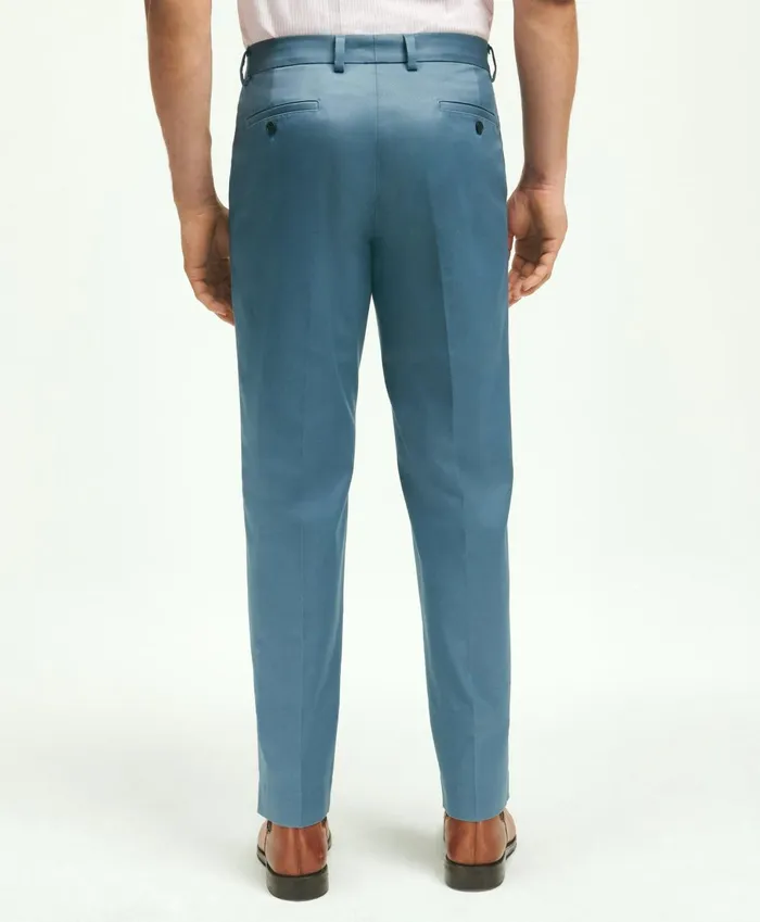 Chinos andamp Casual Pants Men Brooks Brothers Slim Fit Stretch Cotton Advantage Chino Pants Blue