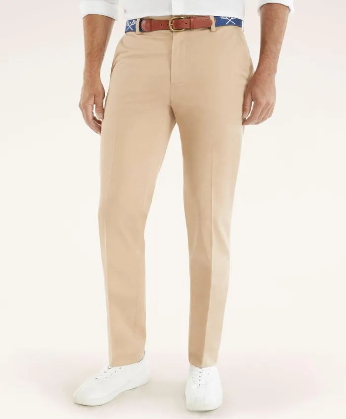 Chinos andamp Casual Pants Men Brooks Brothers Slim Fit Stretch Cotton Advantage Chino Pants Dark Khaki Chinos andamp Casual Pants Men Brooks Brothers Slim Fit Stretch Cotton Advantage Chino Pants Dark Khaki