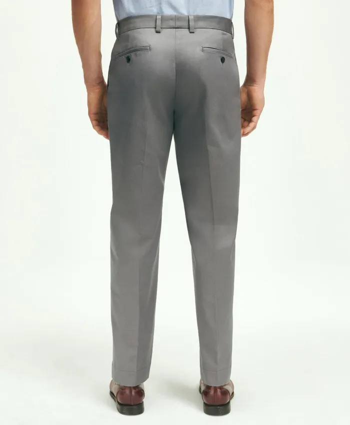 Chinos andamp Casual Pants Men Brooks Brothers Slim Fit Stretch Cotton Advantage Chino Pants Grey