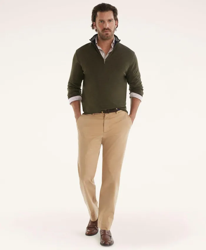 Chinos andamp Casual Pants Men Brooks Brothers Washed Stretch Chino Pants Dark Beige Chinos andamp Casual Pants Men Brooks Brothers Washed Stretch Chino Pants Dark Beige