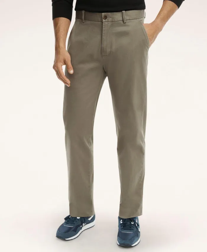 Chinos andamp Casual Pants Men Brooks Brothers Washed Stretch Chino Pants Green Chinos andamp Casual Pants Men Brooks Brothers Washed Stretch Chino Pants Green