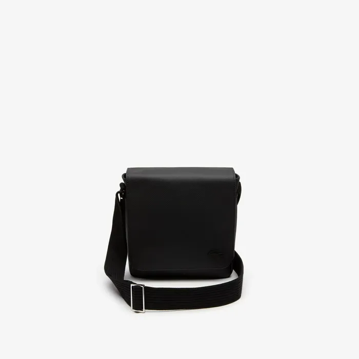 Classic Flap Camera Bag Black Mens Lacoste Bags Store