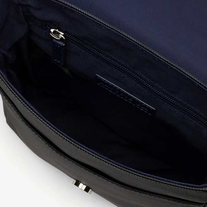 Classic Flap Camera Bag Black Mens Lacoste Bags Store
