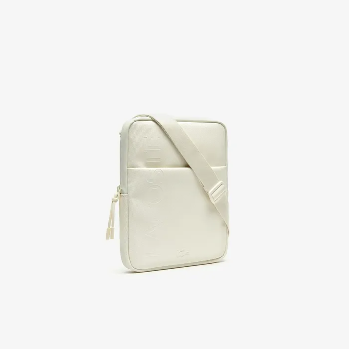 Classic L1212 Vertical Zip Camera Bag Marshmallow Mens Lacoste Bags For Sale