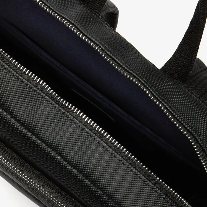 Classic Petit Piqu Backpack Black Mens Lacoste Bags On Sale
