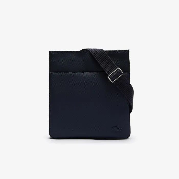 Classic Petit Piqu Flat Bag Peacoat Mens Lacoste Bags Gift Ideas