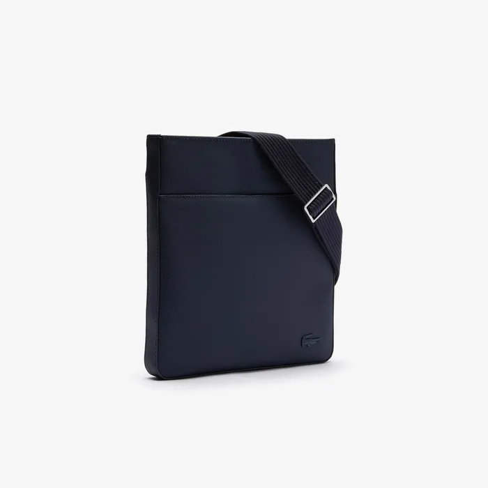 Classic Petit Piqu Flat Bag Peacoat Mens Lacoste Bags Gift Ideas