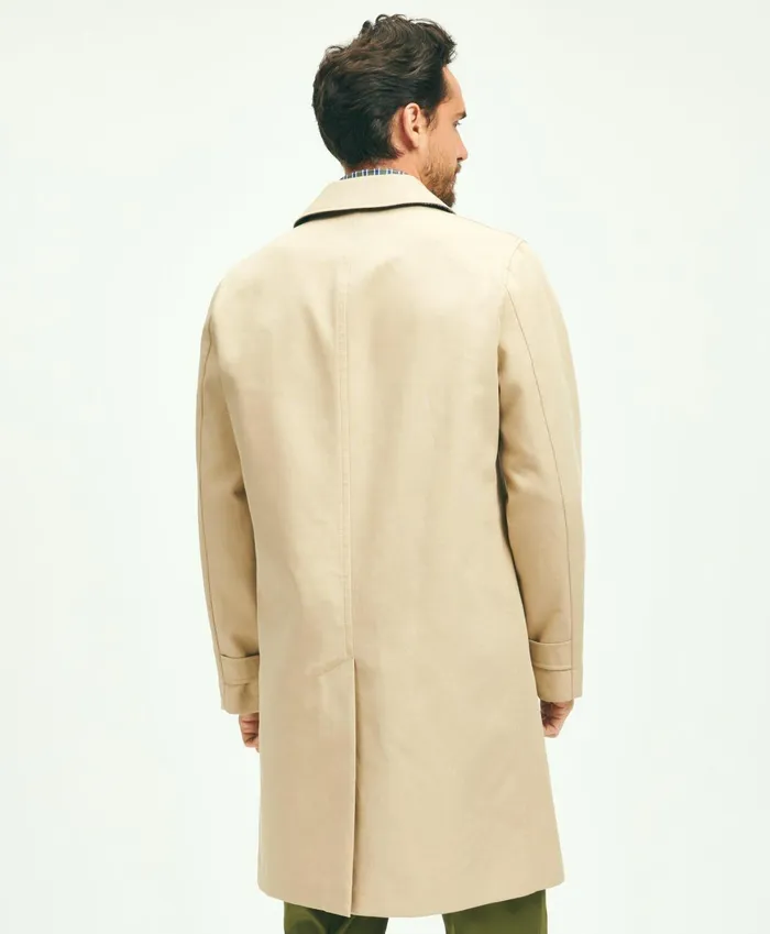 Coats andamp Jackets Men Brooks Brothers Cotton Driving Coat Tan