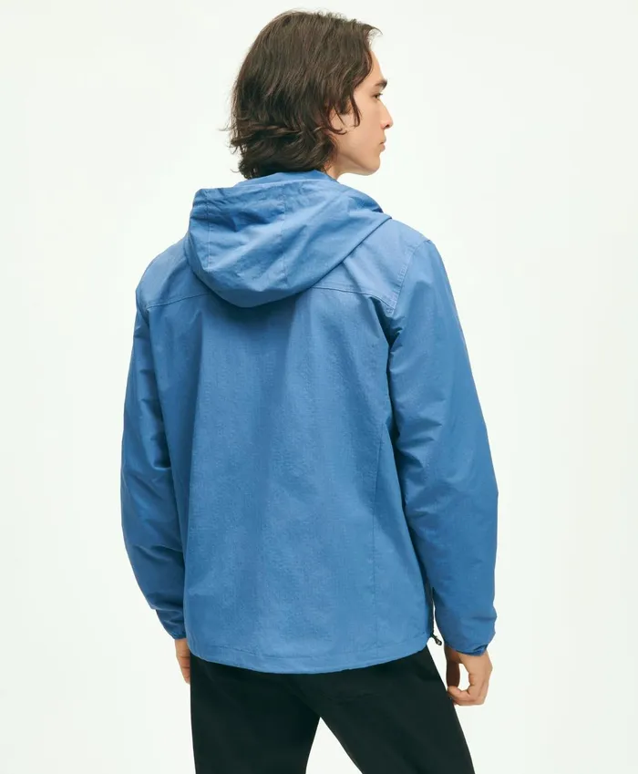Coats andamp Jackets Men Brooks Brothers Nylon Windbreaker Blue