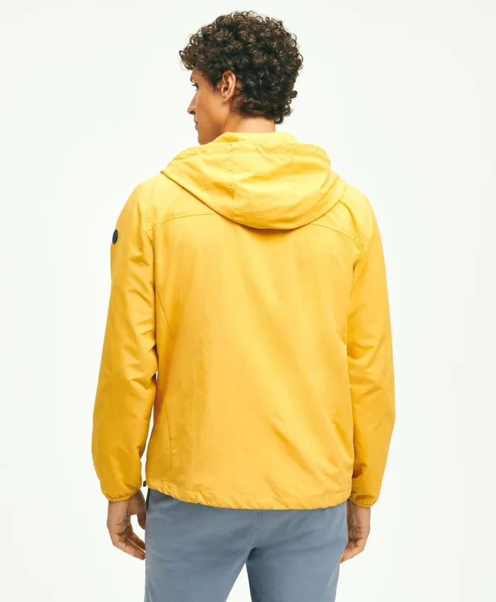 Coats andamp Jackets Men Brooks Brothers Nylon Windbreaker Yellow