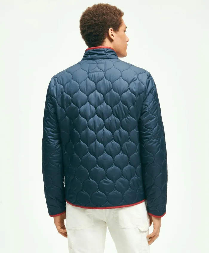 Coats andamp Jackets Men Brooks Brothers Quilted Liner Jacket Navy