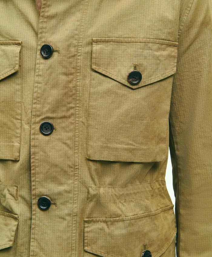 Coats andamp Jackets Men Brooks Brothers Ripstop Field Jacket Medium Green