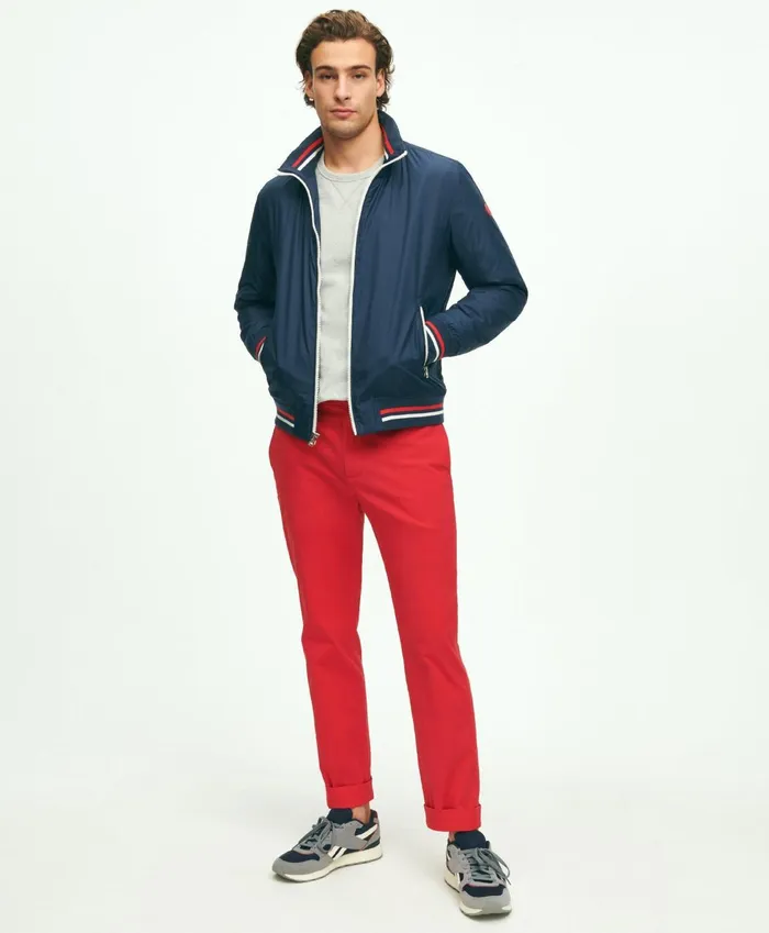 Coats andamp Jackets Men Brooks Brothers ThreeSeason Windbreaker Navy