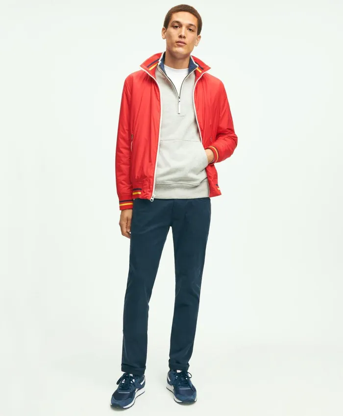 Coats andamp Jackets Men Brooks Brothers ThreeSeason Windbreaker Red