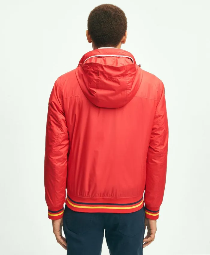 Coats andamp Jackets Men Brooks Brothers ThreeSeason Windbreaker Red