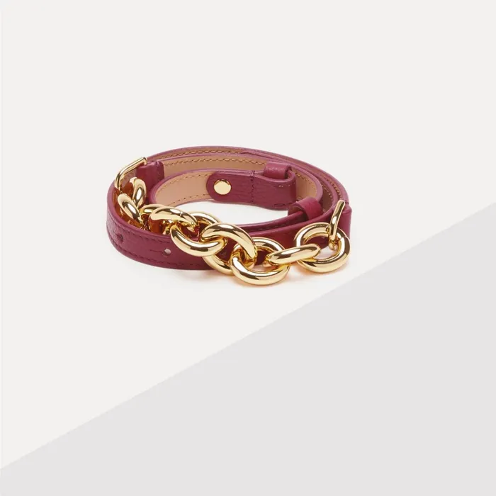 Coccinelle Belts Kat Garnet Red 8211 Women