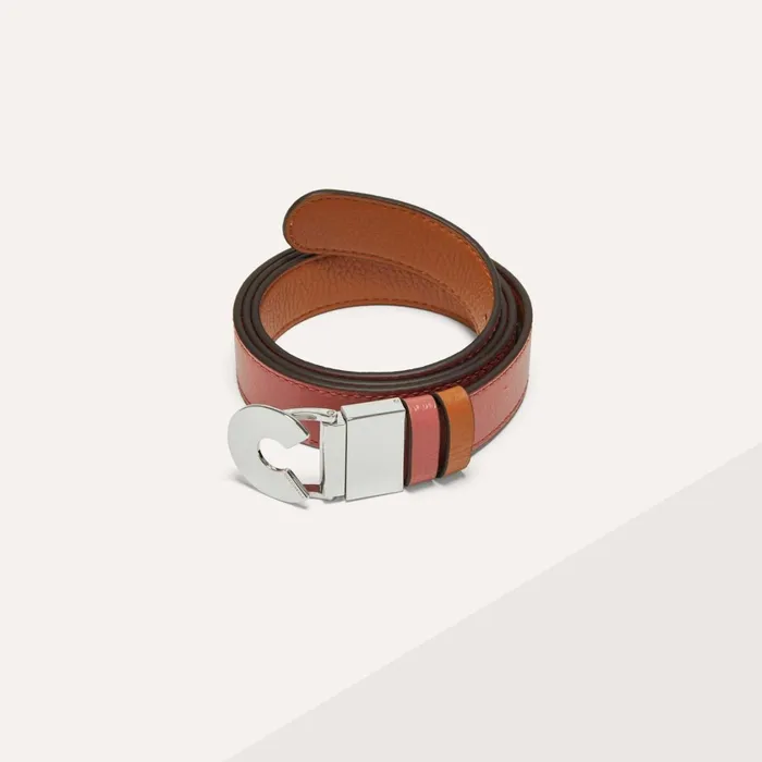 Coccinelle Belts Logo C Reversible Shiny Goat Potcuir 8211 Women