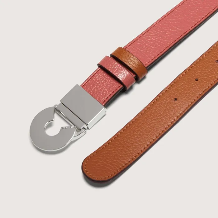 Coccinelle Belts Logo C Reversible Shiny Goat Potcuir 8211 Women