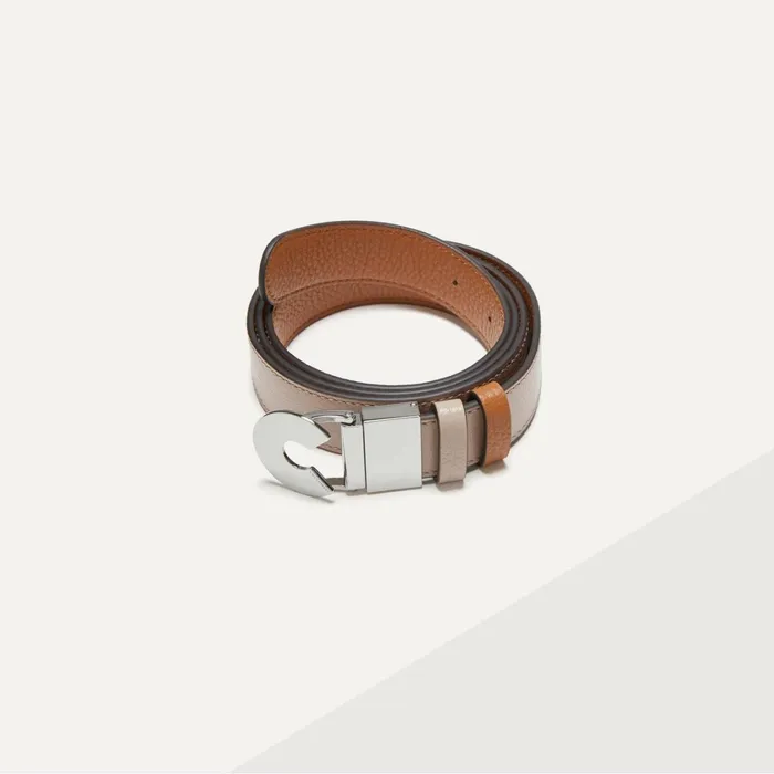 Coccinelle Belts Logo C Reversible Shiny Goat Powder Pincuir 8211 Women
