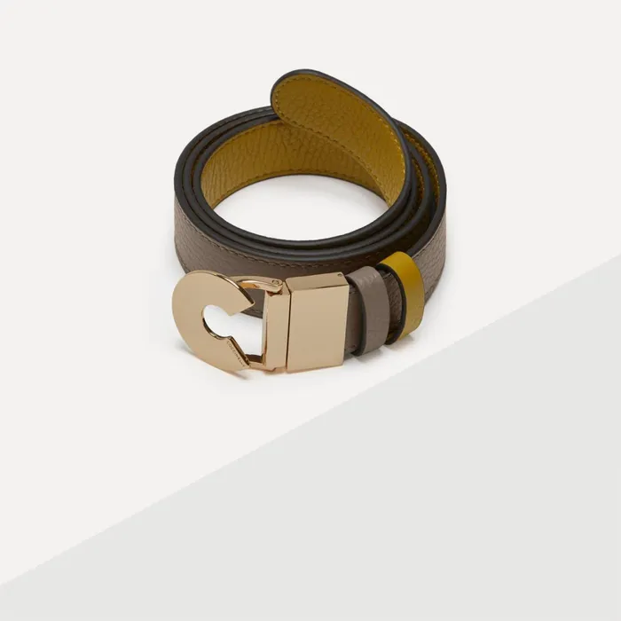 Coccinelle Belts Logo C Reversible Warm Taucitron 8211 Women
