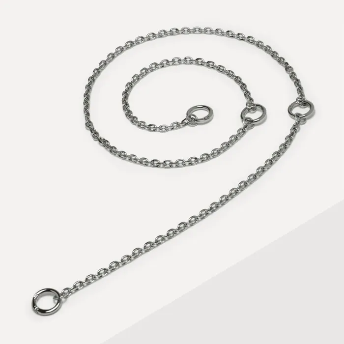 Coccinelle Belts Modular Chain Shiny Nickel 8211 Women