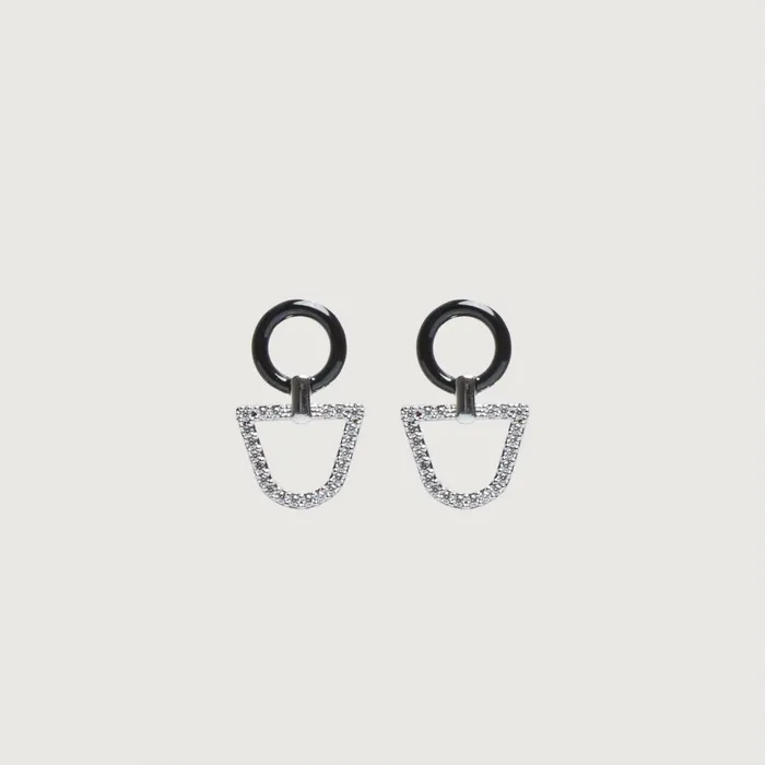 Coccinelle Bijoux Plectrum Strass Set Silvnoirbriw 8211 Women