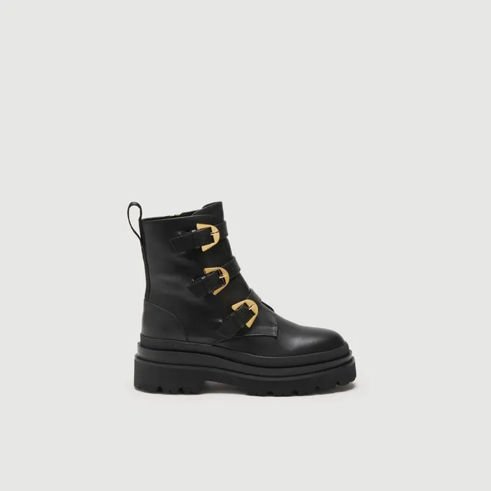 Coccinelle Boots And Ankle Boots Gleen Smooth Noir 8211 Women