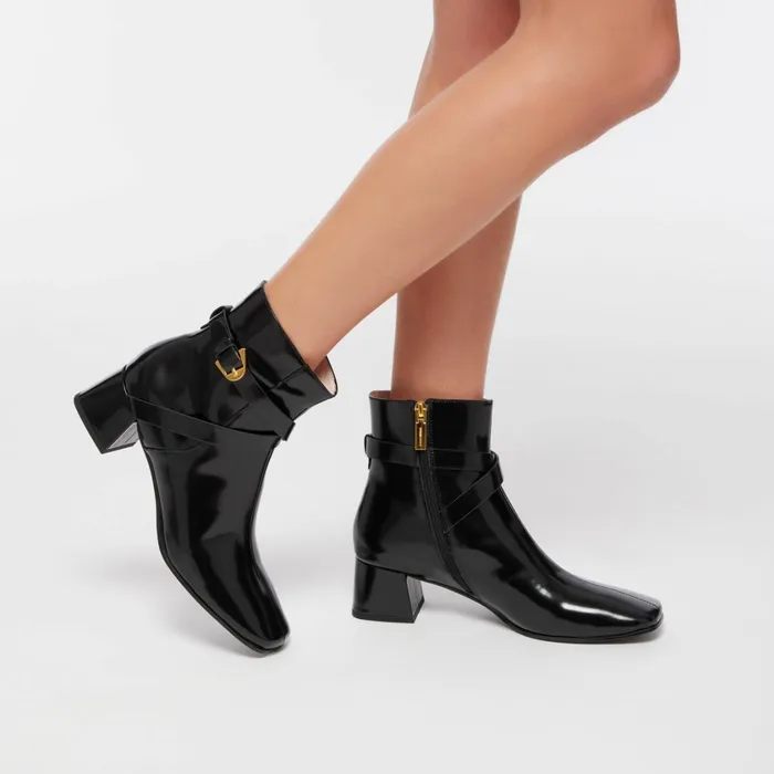 Coccinelle Boots And Ankle Boots Magalu Shiny Noir 8211 Women