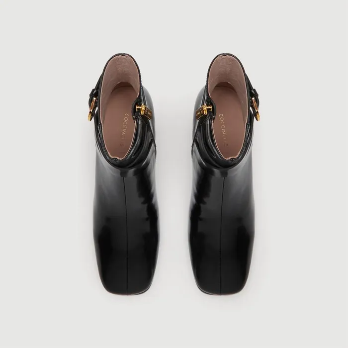 Coccinelle Boots And Ankle Boots Magalu Shiny Noir 8211 Women