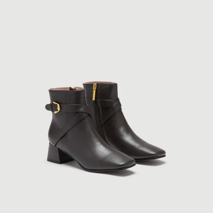 Coccinelle Boots And Ankle Boots Magalu Smooth Coffeecoffee 8211 Women