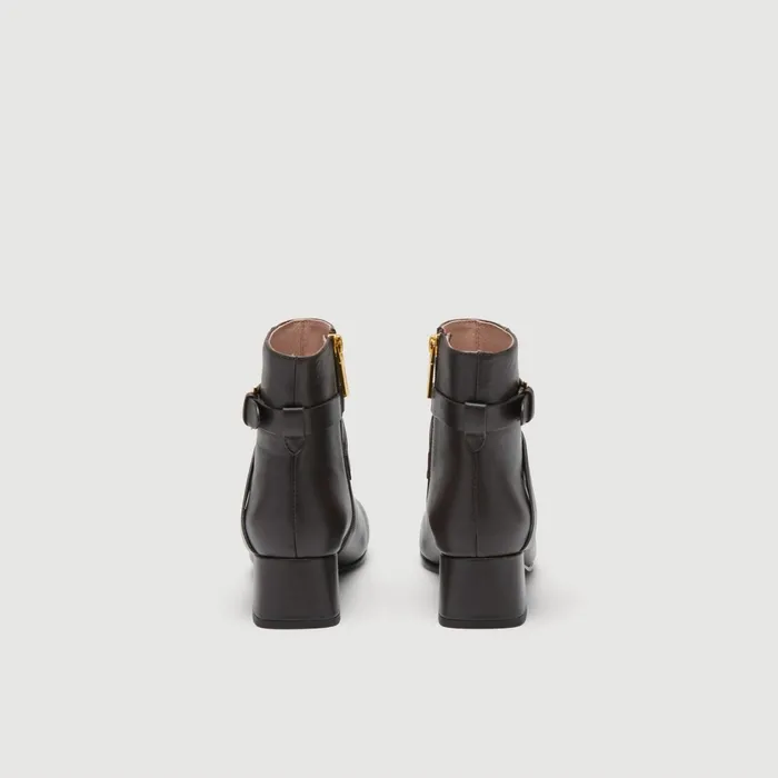 Coccinelle Boots And Ankle Boots Magalu Smooth Coffeecoffee 8211 Women