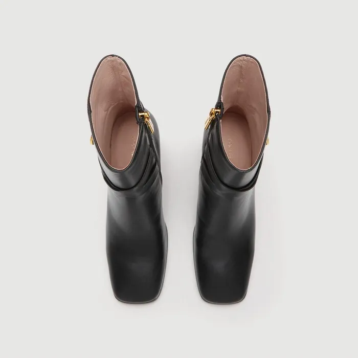 Coccinelle Boots And Ankle Boots Magalu Smooth Noir 8211 Women