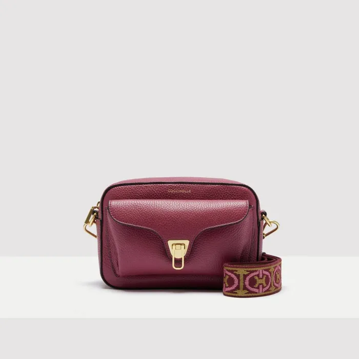 Coccinelle Crossbody Bags Beat Soft Ribbon Small Garnet Red 8211 Women
