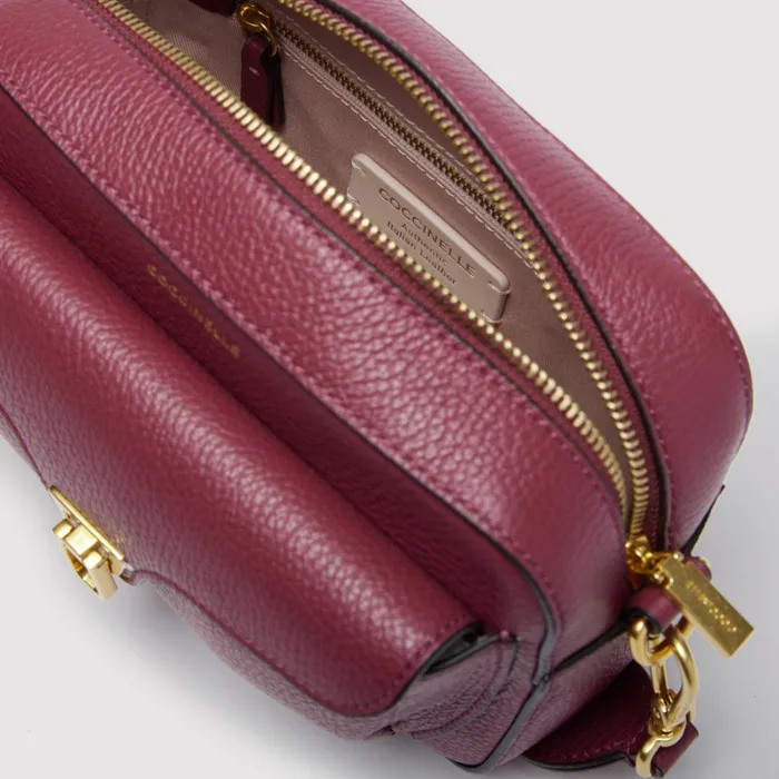 Coccinelle Crossbody Bags Beat Soft Ribbon Small Garnet Red 8211 Women
