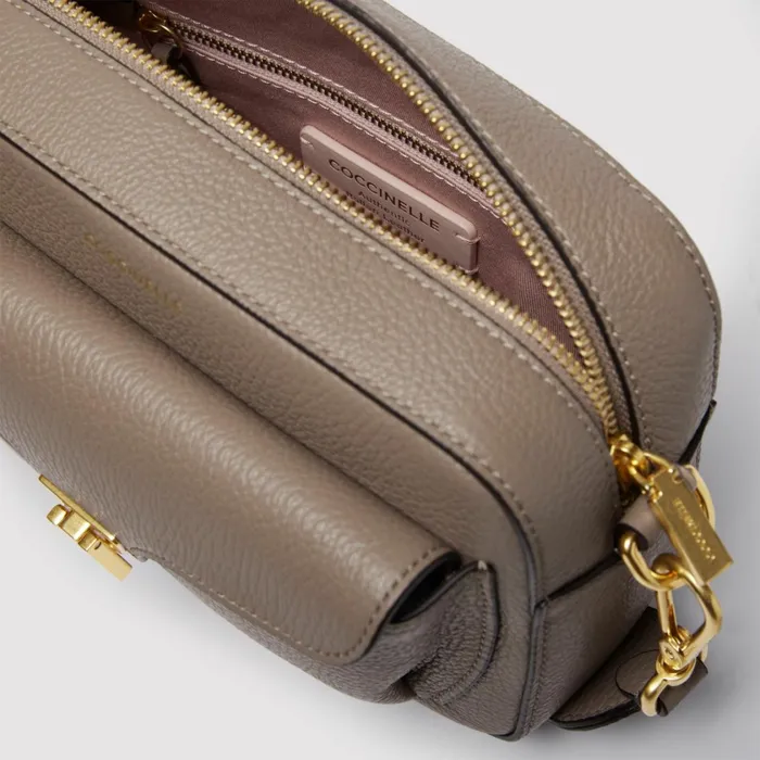 Coccinelle Crossbody Bags Beat Soft Ribbon Small Warm Taupe 8211 Women