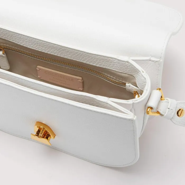 Coccinelle Crossbody Bags Dew Small Brillant White 8211 Women
