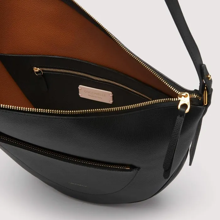 Coccinelle Crossbody Bags Snuggie Medium Noircuir 8211 Women