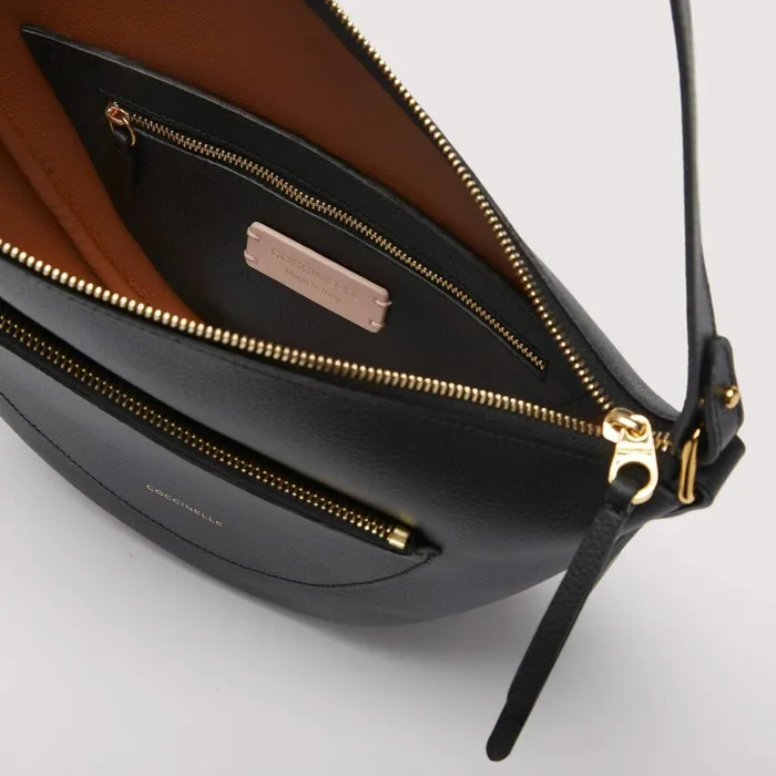Coccinelle Crossbody Bags Snuggie Small Noircuir 8211 Women