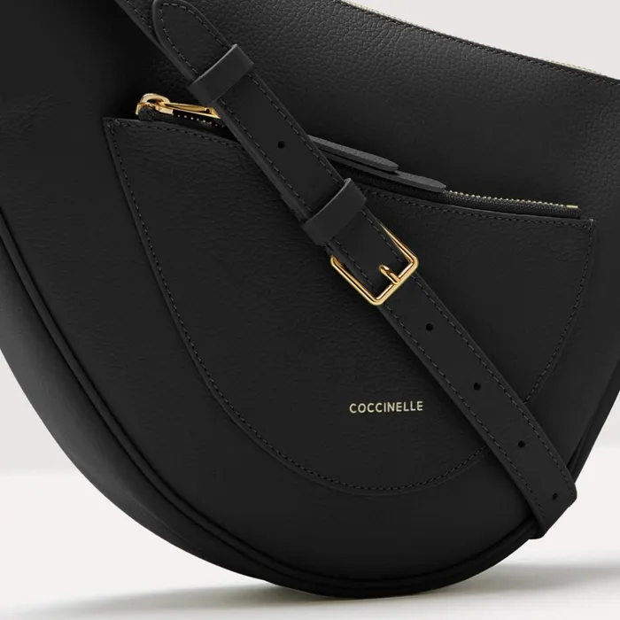 Coccinelle Crossbody Bags Snuggie Small Noircuir 8211 Women
